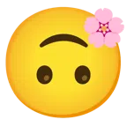 Kirschblüte + umgekehrtes Gesicht