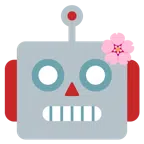 Kirschblüte + Roboter