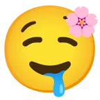 Kirschblüte + sabberndes Gesicht