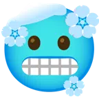 Kirschblüte + frierendes Gesicht