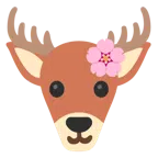 Kirschblüte + Hirsch