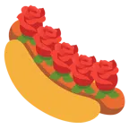 rosa + perrito caliente