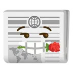 rosa + periódico