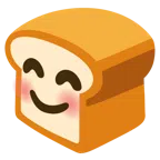 ขนมปัง + หน้ายิ้มตายิ้ม