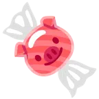 ลูกอม + หน้าหมู