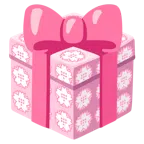 regalo + fiore bianco
