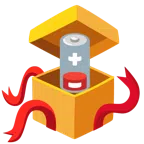 regalo + batteria scarica