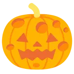 Halloweenkürbis + Käsestück