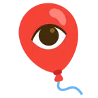 palloncino + occhio