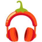 cuffie + peperoncino