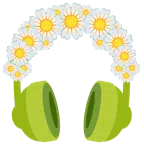 cuffie + fiore