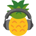 cuffie + ananas