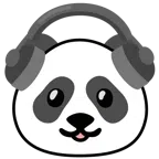 cuffie + panda