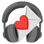 cuffie + lettera d’amore