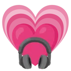 cuffie + cuore che cresce