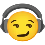cuffie + faccina con sorrisetto