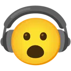 cuffie + faccina con bocca aperta