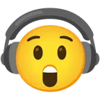 cuffie + faccina stupita