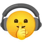 cuffie + faccina che zittisce