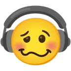 cuffie + faccina stordita