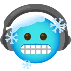 cuffie + faccina congelata