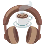 cuffie + bevanda calda