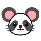 Mäusegesicht + Panda
