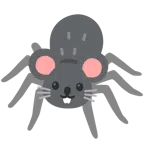 Mäusegesicht + Spinne
