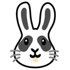 Hasengesicht + Panda