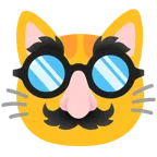 Katzengesicht + verkleidet