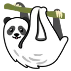 Panda + Faultier