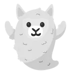 Gespenst + Lama