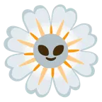 Außerirdischer + gelbe Blüte