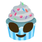 Außerirdischer + Cupcake