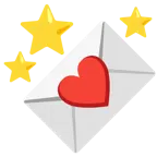 carta de amor + estrella