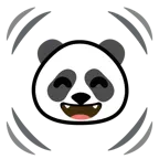 schlagendes Herz + Panda