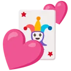 dos corazones + comodín