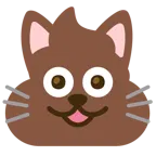 Kothaufen + Katzengesicht
