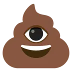 Kothaufen + Auge