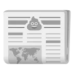 Kothaufen + Zeitung