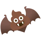 Kothaufen + Fledermaus