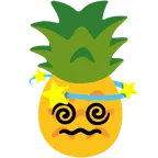 schwindlig + Ananas