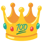 100 Punkte + Krone