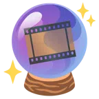 Kristallkugel + Filmstreifen