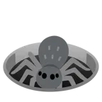 Loch + Spinne