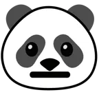 duygusuz yüz + panda