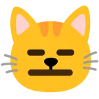 ifadesiz yüz + kedi yüzü