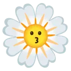وجه يقبّل + زهرة