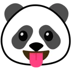dil dışarıda + panda