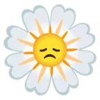 disappointed face + blossom